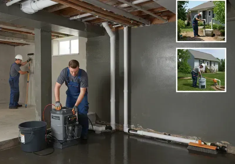 Basement Waterproofing and Flood Prevention process in Lane County, KS